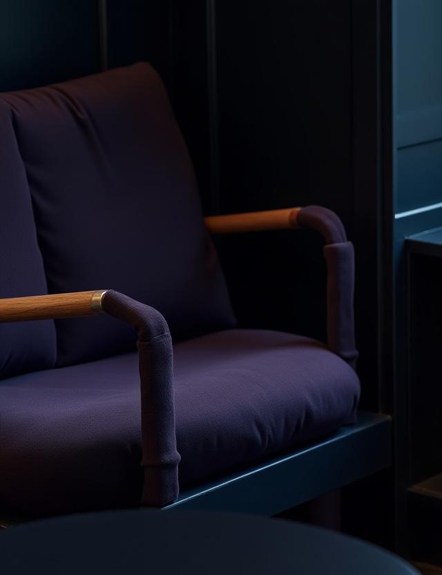 Sophisticated architectural detail of a boutique hotel lobby